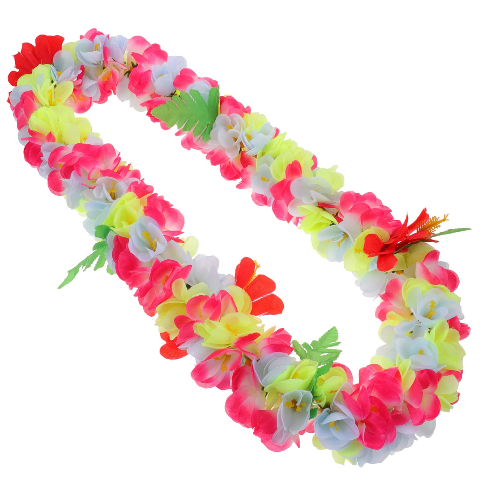 4stücke Hawaiianische Blütenkranz Deko Für Luau Party Kunstblumen Leis Für Strand Und Sommerfeste Für Fotografie Und Tropische Events Leicht Und Farbecht