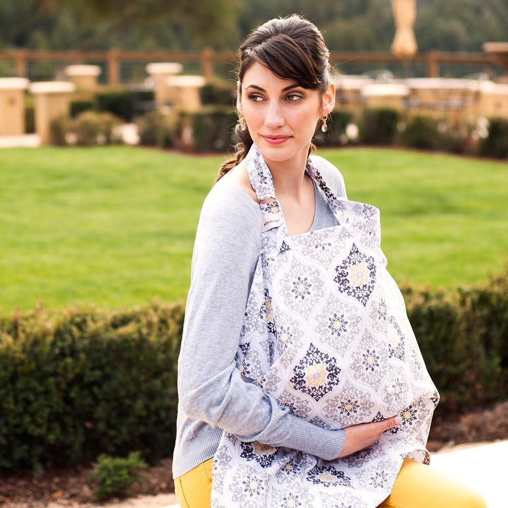 bebe au lait premium cotton nursing cover