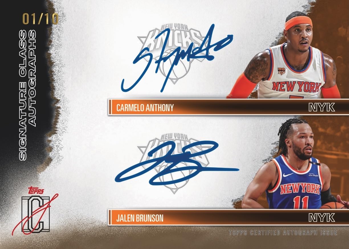2025-26 Topps Signature-Klasse Basketball – Vorteilsbox – (7 Karten pro Packung, 6 Packungen pro Box)