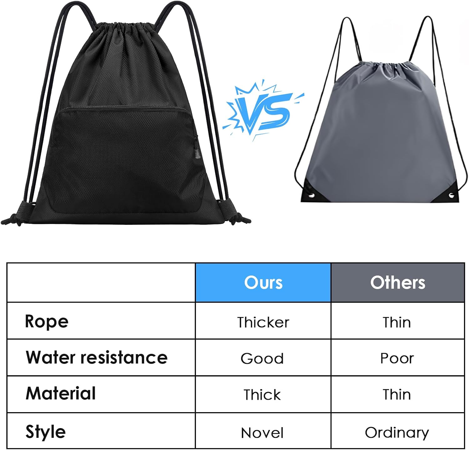 Sports Gym Drawstring Backpack Bag,Reusable Cinch Bag String Backpack for Basketball Soccer