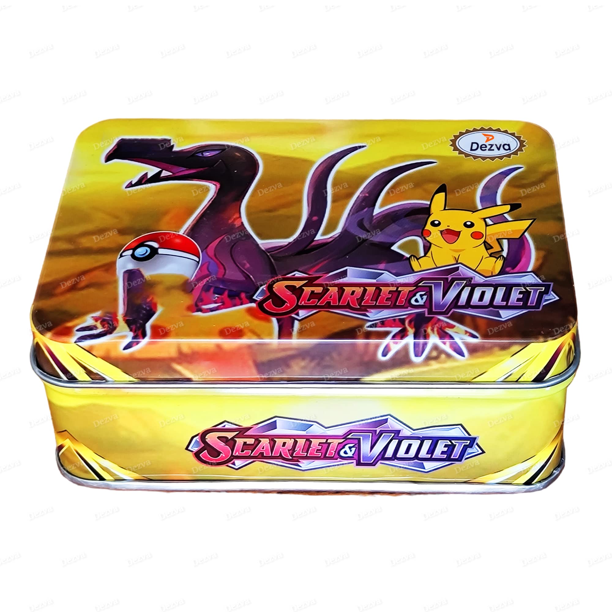 Dezva Scarlet with 42 Cards Pack, Totally Surprising Sealed Pack Cards Game in Good Attractive Tin Box for All Multi (B0BNDDD31G) Amazon Price History, Amazon Price Tracker