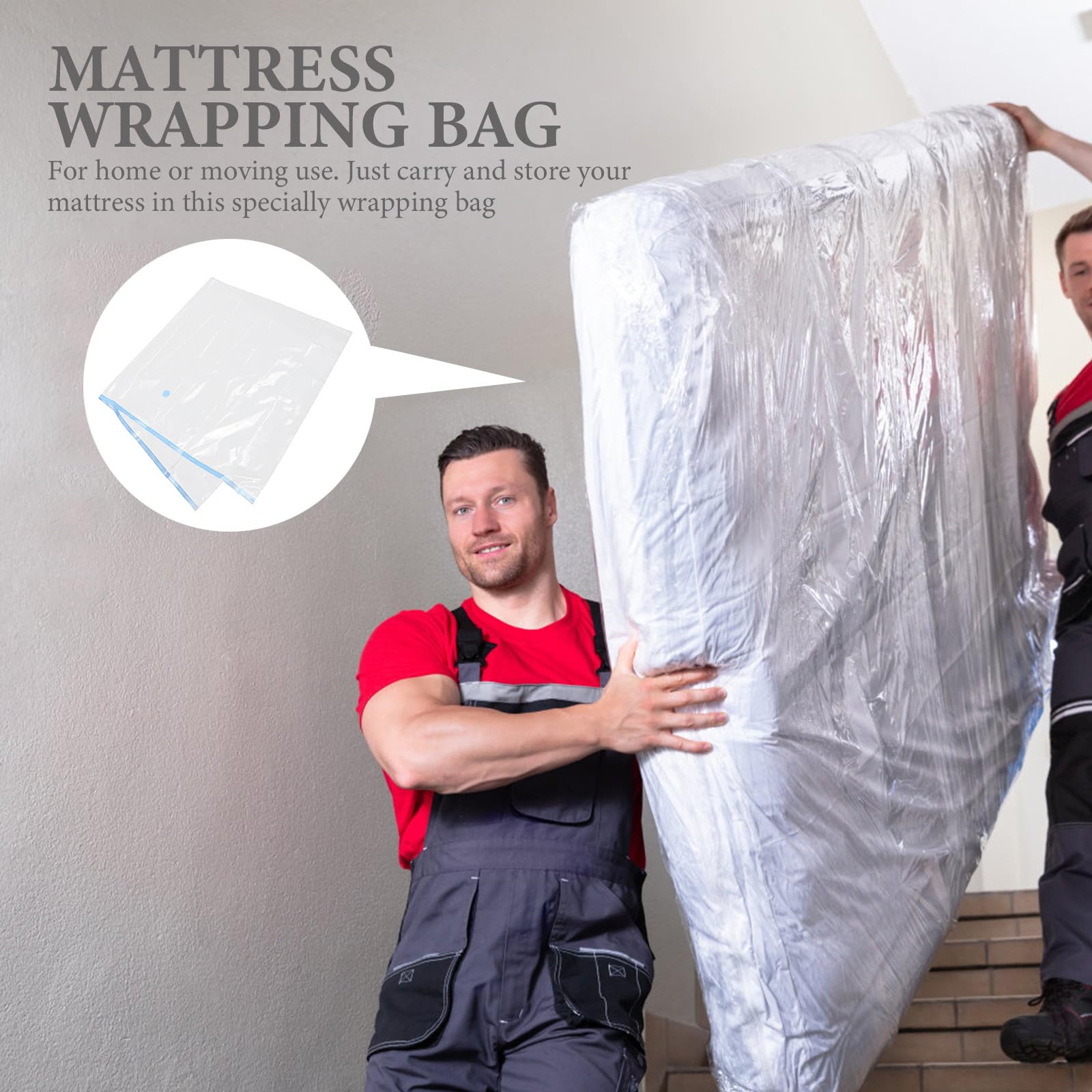 DECHOUS Sacco Sottovuoto per Materassi 230x120 Cm, Sacchetto Salvaspazio per Trapunte e Vestiti, Borsa Riutilizzabile per Conservazione e Organizzazione in Casa e Camera da Letto