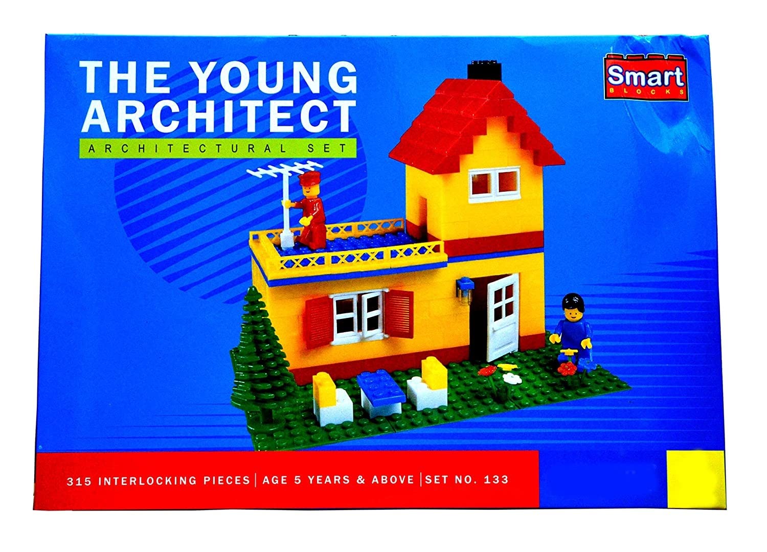 Peacock Young Architect Smart Block Set, 315 Pieces by Mehta Toy Mart (B092ZX8XRP) Amazon Price History, Amazon Price Tracker