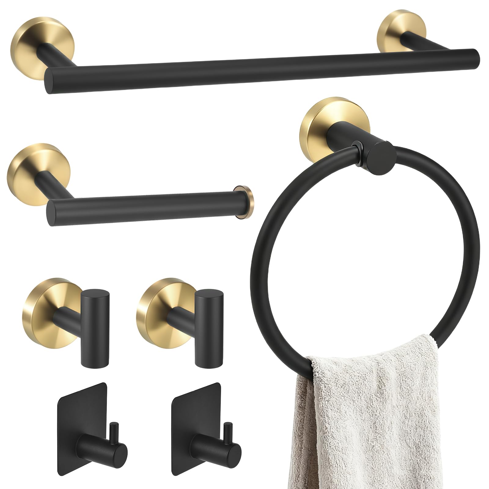 Photo 1 of coddlecove 7-Piece Bathroom Hardware Set