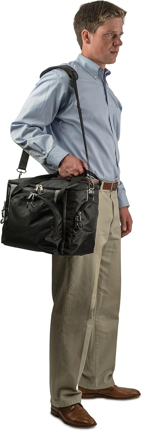 AutoExec AUE15001 Black Business Case Organizer
