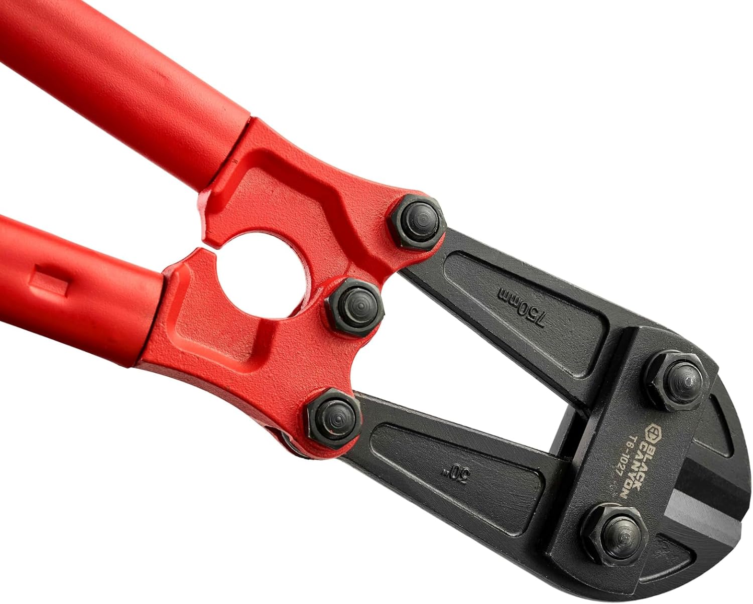 BLACK CANYON Heavy-Duty Bolt Cutter, Padlock cutter, 30 in, Cr-Mn steel, rust-proof&durable, PVC-coated handles, Non-slip Grip, for removing bolt, quickly cutting metal, chains