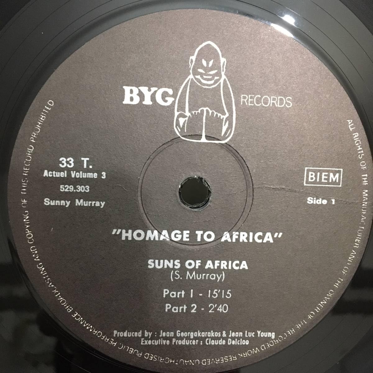 オリジナル盤 Sunny Murray/Hommage To Africa Sunny Murray “Hommage to Africa” – PHYSICAL STORE