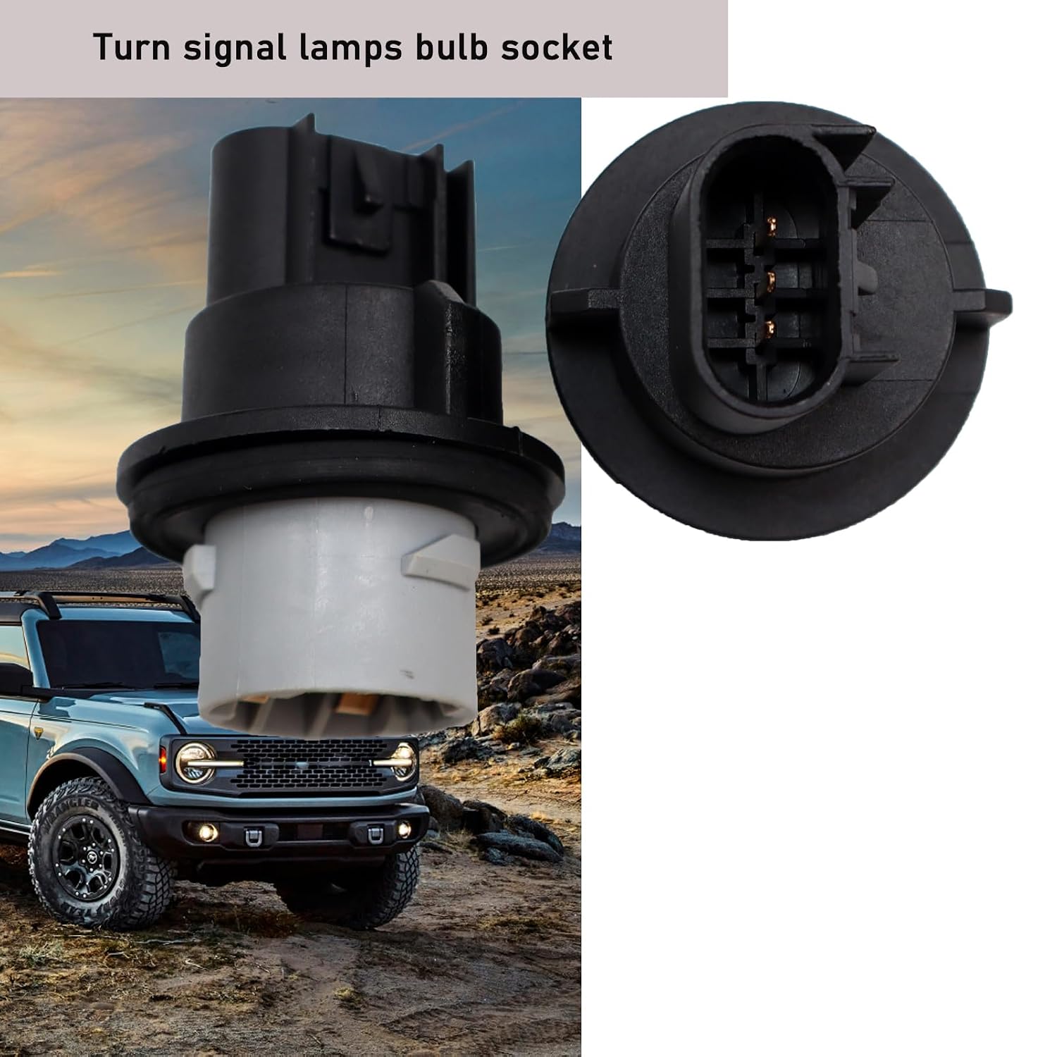 LIZAPUS 2PCS Light Bulb Socket Compatible with Dodge Journey 2009-2020