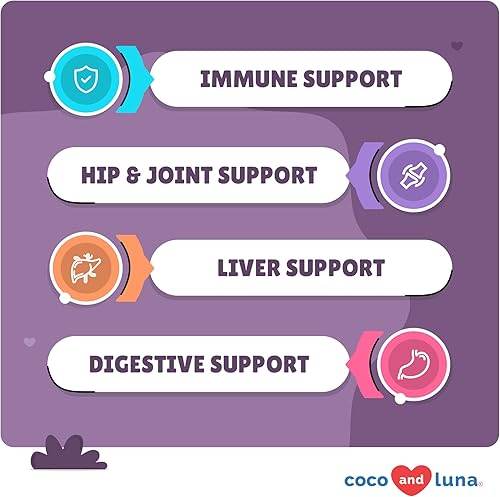 Miniatura 2 de Complejo de hongos para perros - 120 tabletas masticables - Hongo cola de pavo - Soporte inmunológico, articular, digestivo y hepático con cardo