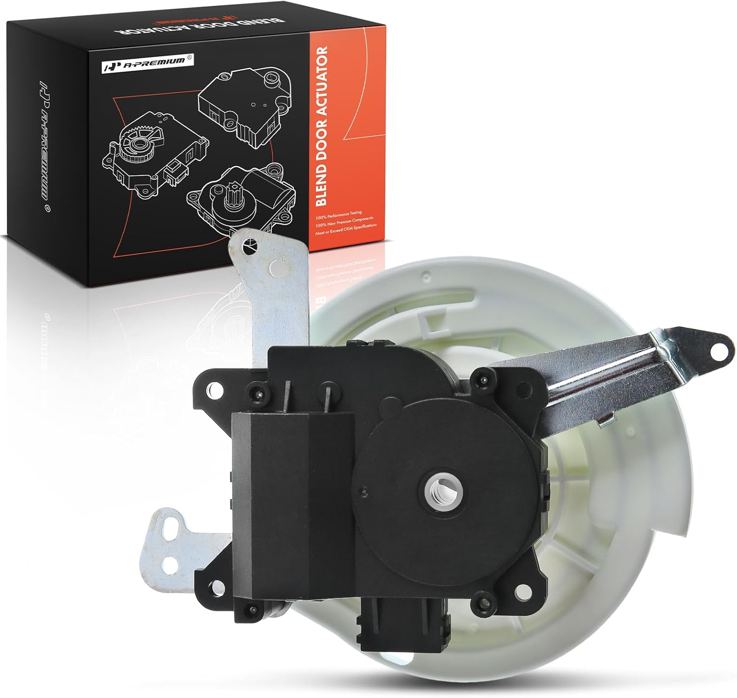 A-Premium Heater Blend Door Actuator Compatible with Honda Accord EX LX 2008-2012, Crosstour EX 2012-2015, Main Mode