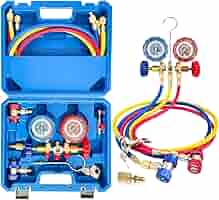 R410A冷媒とブラス製マニホールドゲージセット Amazon.co.jp: LAXED 冷媒マニホールドゲージセット R410A R32