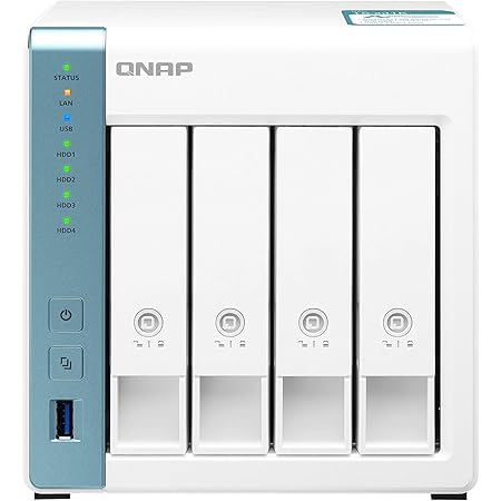 QNAP TS-431K 4 Bay Desktop Netzwerkspeicher-Gehäuse