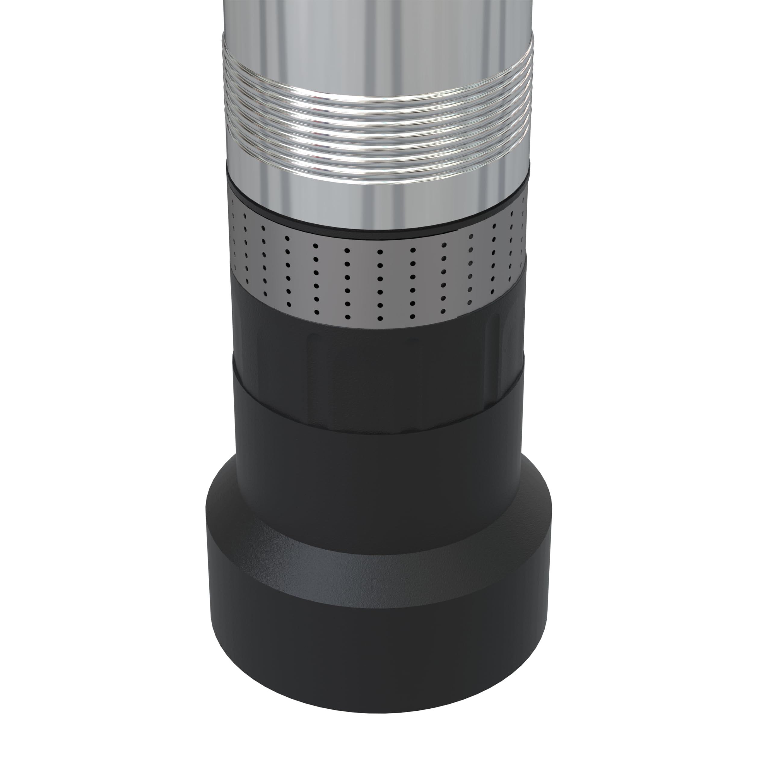 Güde Tiefbrunnenpumpe mit Druckschalter GTT 900.1 (900 W, Fördervolumen: 4500 l/h, max. Förderhöhe: 60 m, max. Eintauchtiefe: 17 m, 9 Laufräder, Pumpen-Ø 100 mm, Edelstahlwelle & -mantel, 20 m Seil