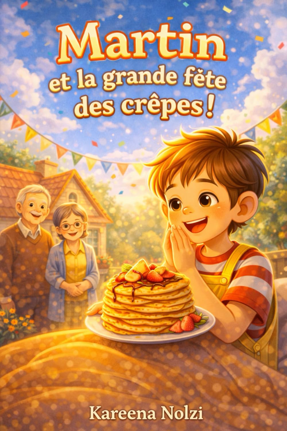 Martin et la grande fête des crêpes !: Une histoire tendre sur la Chandeleur et le plaisir d’être ensemble