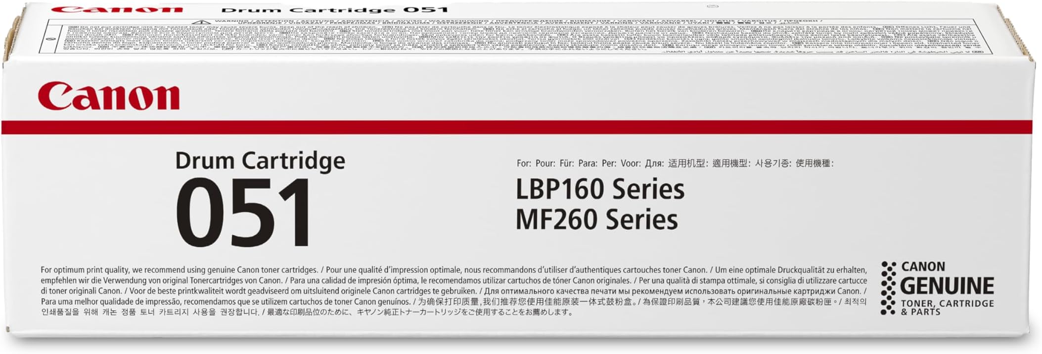 Canon Original Drum 051, Black, Standard