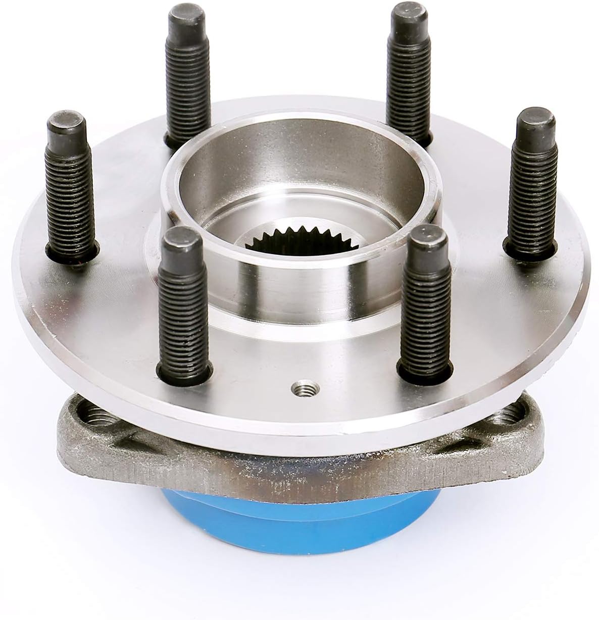 FKG 513198 Front Wheel Bearing Hub Assembly Fit for 2004-2009 Cadillac SRX (AWD Models Only), 6 Lugs W/ABS