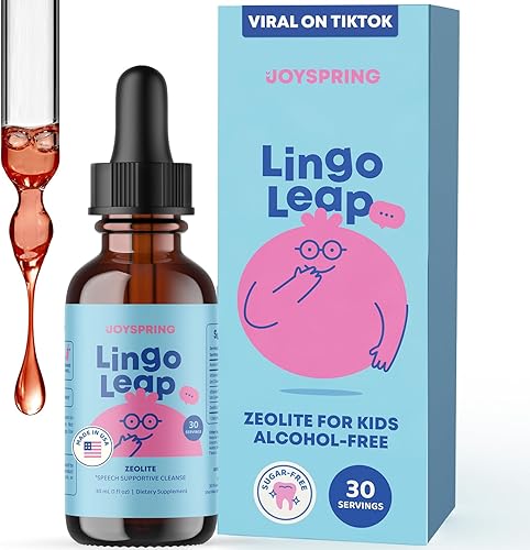 JoySpring Apoyo para el Habla y la Comunicación Infantil | Suplemento de Zeolita para el Bienestar | Favorece el Desarrollo y el Aprendizaje | Hecho en EE. UU.