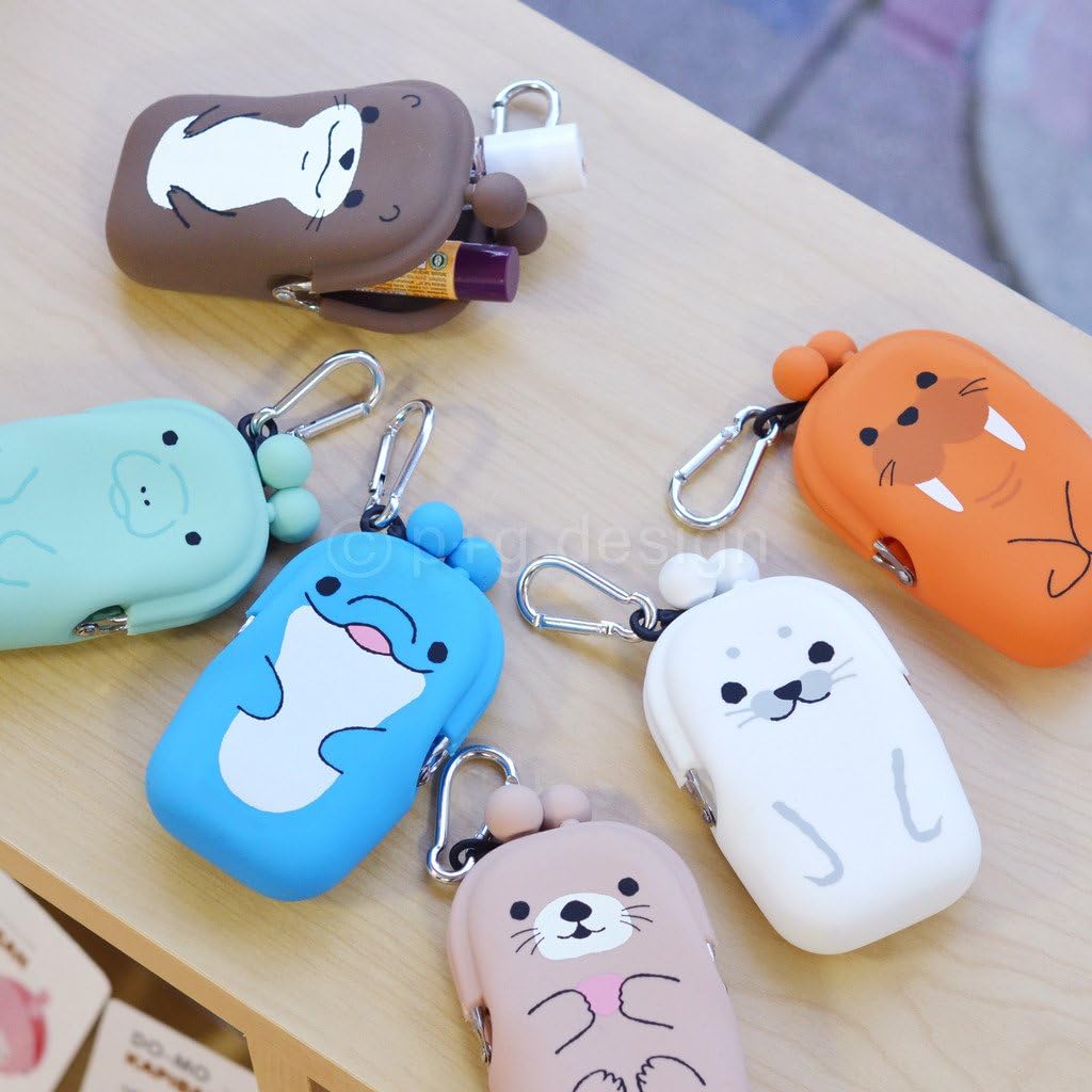Aquarium Pochibi2 Silicone Coin Case Sea Lion