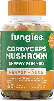 Fungies Cordyceps Mushroom Extract Gummies | 60 Count