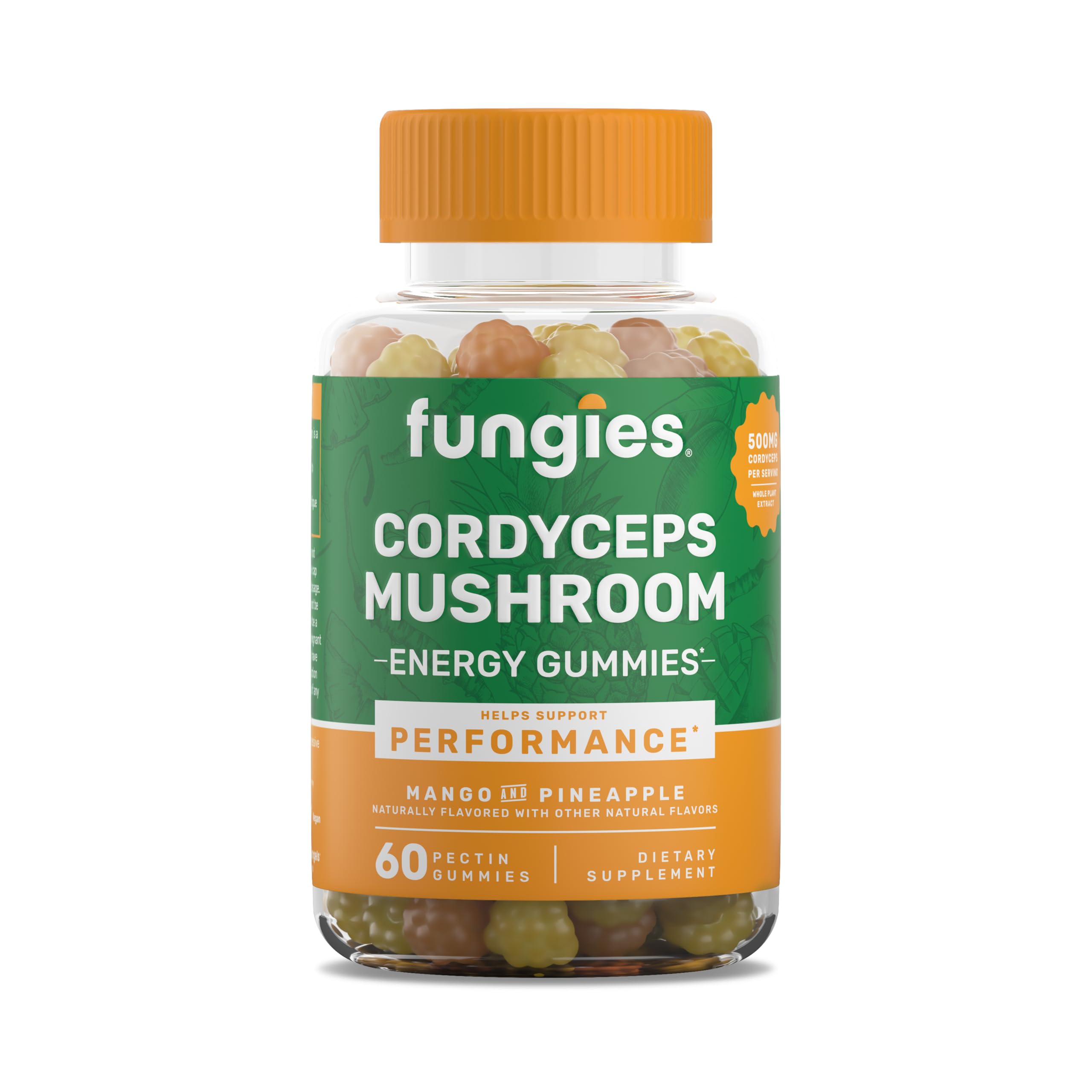 Fungies Cordyceps Mushroom Extract Gummies | 60 Count