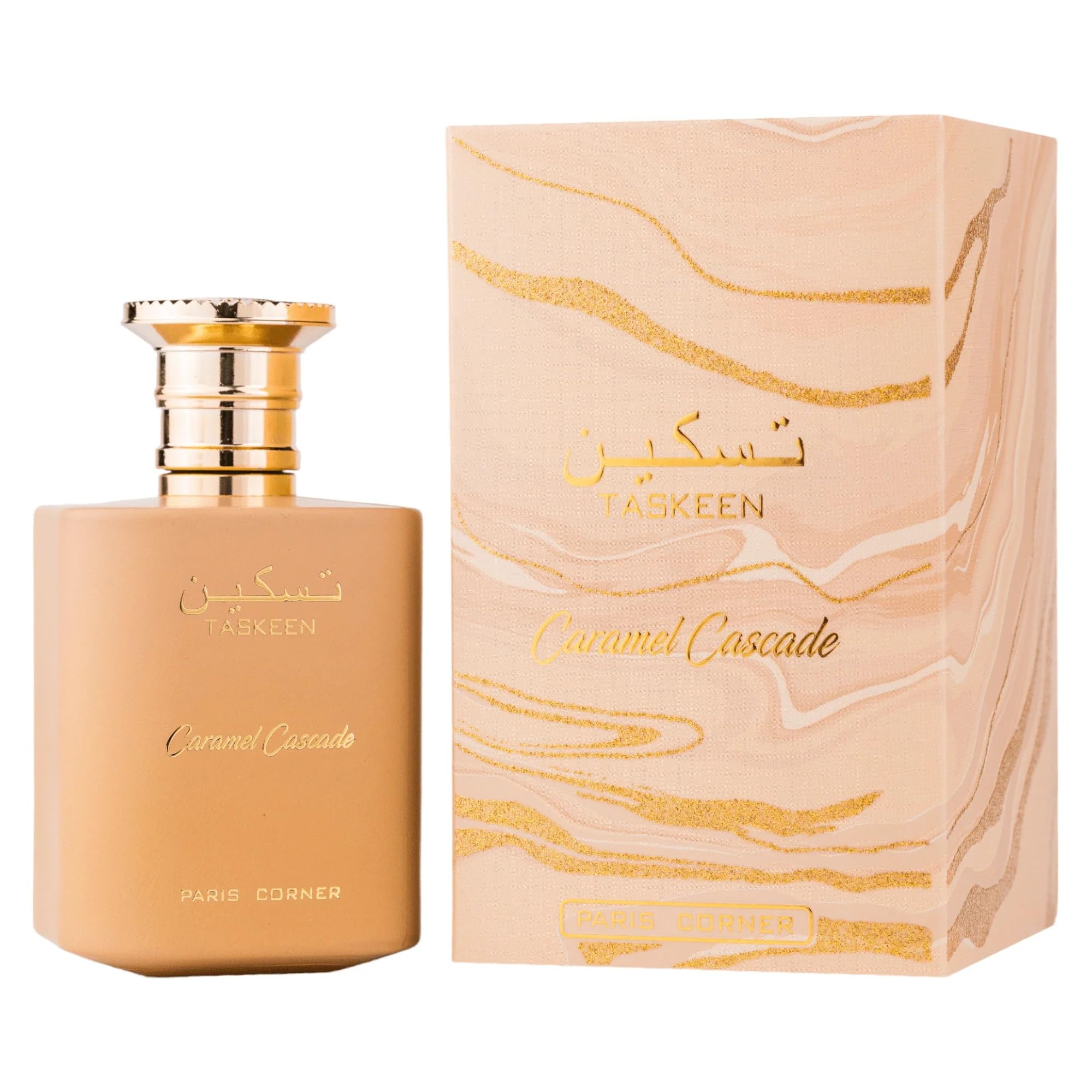 Pendora Taskeen Caramel Cascade Parfum de Paris Corner 100 ml EDP Parfum Gourmand Unisexe (inspiré de Bianco