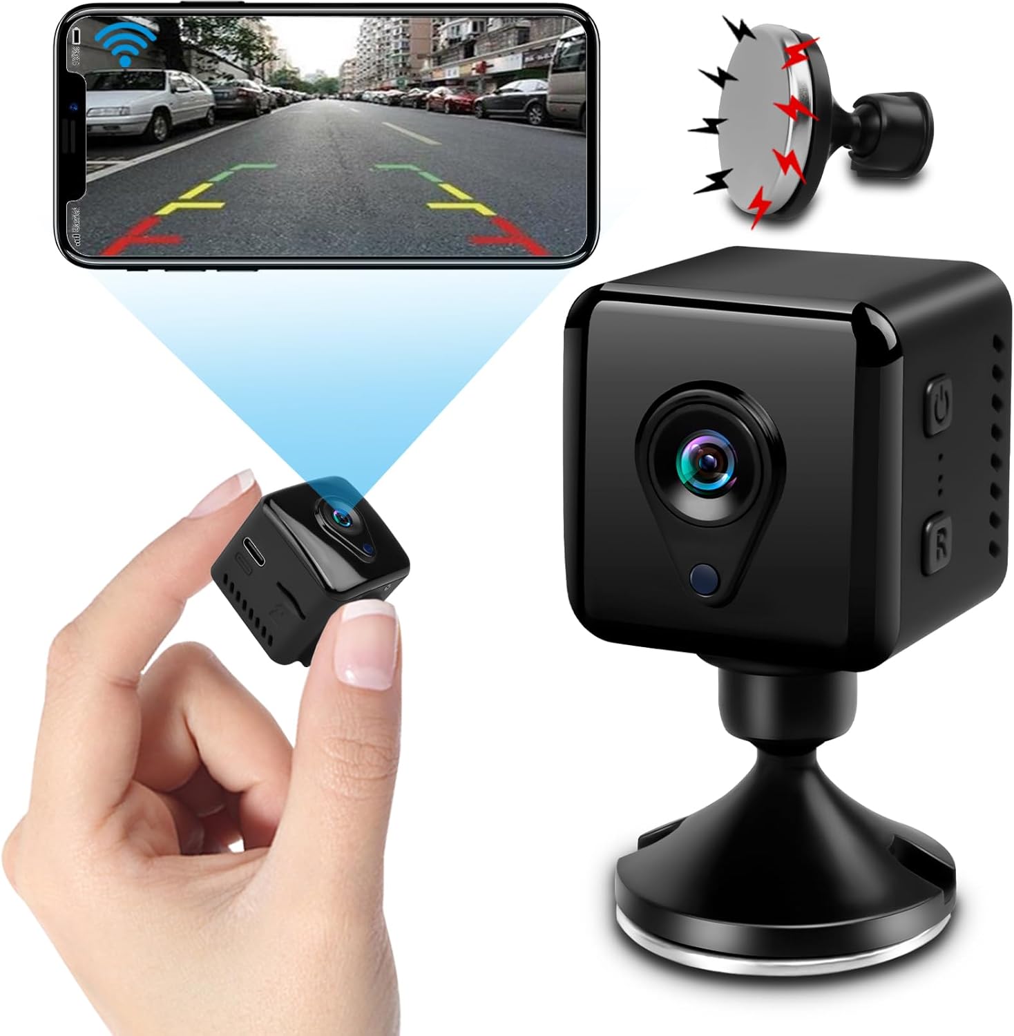 RVsTrailer™ Reverse Hitch Guide Camera, Wireless Backup