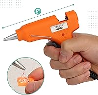 Vista 4 de Mr. Pen - Juego de mini pistola de pegamento caliente y palos, pistola de pegamento resistente con 10 varillas