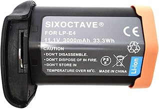 str [内蔵ICチップ更新版] Canon キャノン LP-E4 / LP-E4N 互換 バッテリー [ 純正 充電器 バッテリーチャージャー で充電可能 残量表示可能 純正品と同じよう使用可能 ] イオス EOS 1D Mark III/EOS 1Ds Mark III/EOS 1D Mark IV