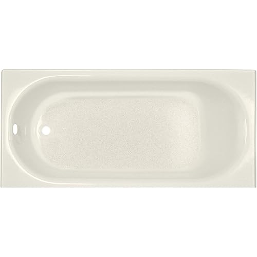 American Standard 2390202.222 Princeton 60 in. x 30 in. Americast Apron-Front Bathtub with Left Hand Drain, Linen