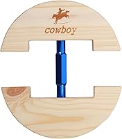 Vista 9 de Cowboy Camilla de sombrero, tamaño pequeño de 6 12 a 9 12 - hebilla ajustable colorida resistente (S, rojo)