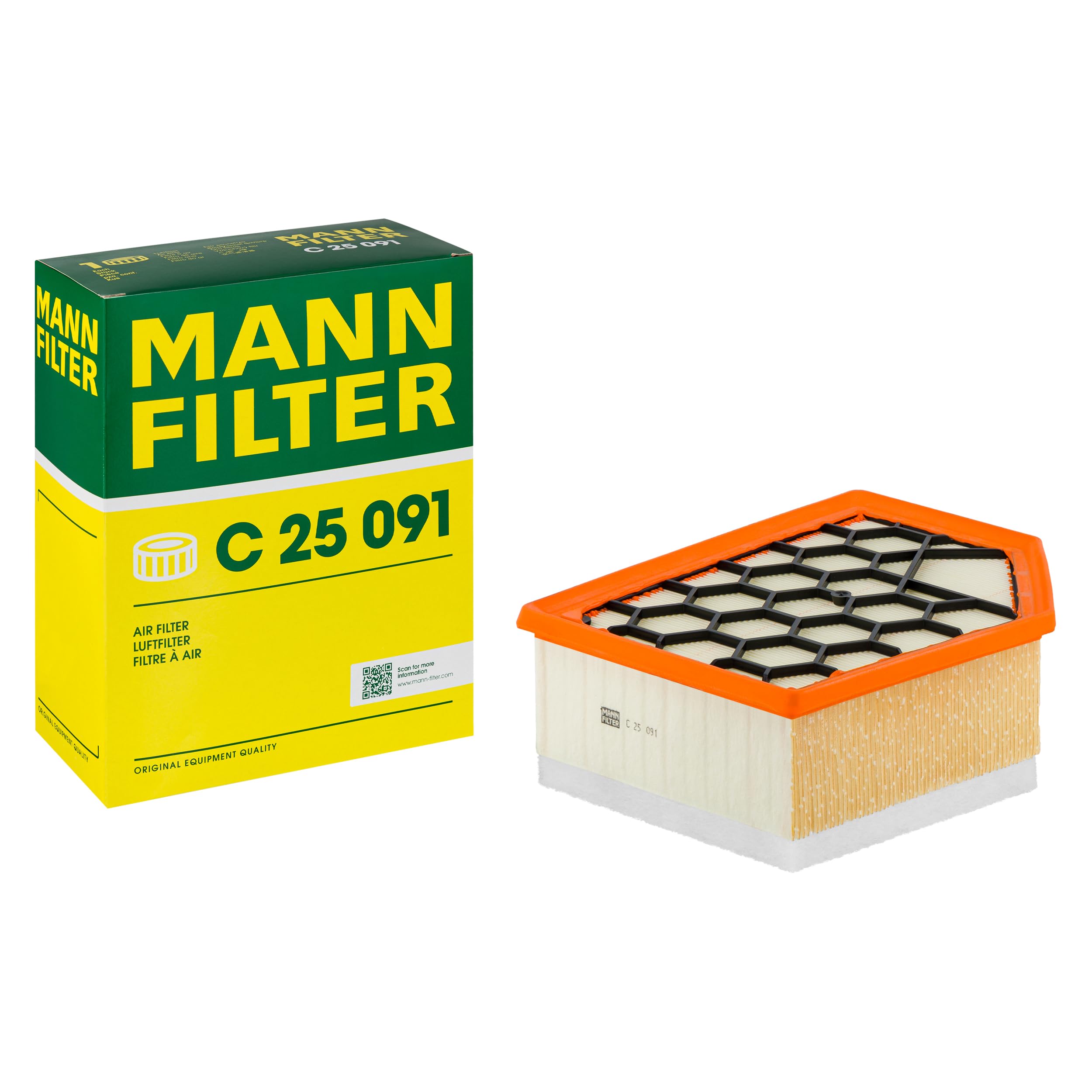 MANN-FILTER: Auswahl an Autofiltern