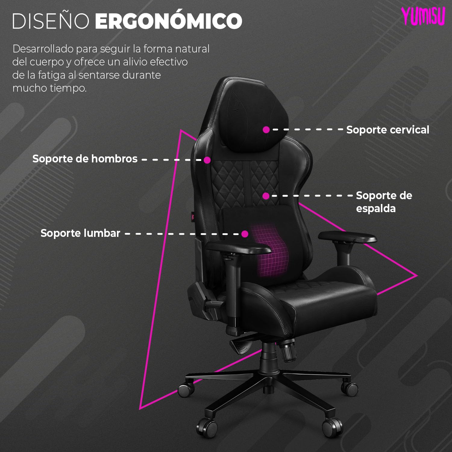 2050 Silla Gaming Ergonómica Negro con Cojín de Espuma Viscoelástica en Terciopelo, Cadeira Escritorio de Cuero Genuin con Reposabrazos 4D, Silla Gaming con Ruedas de Goma Silenciosas 150 kg