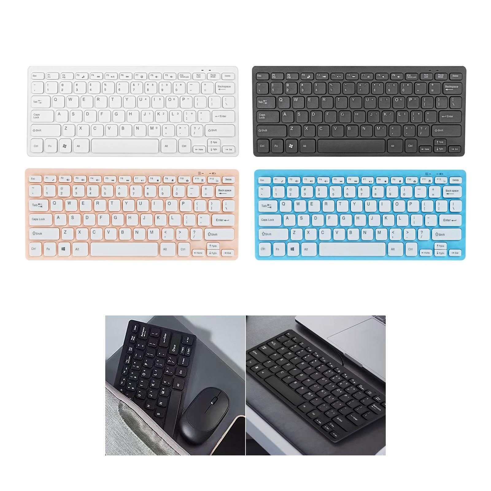 MERISHOPP Wired Keyboard Small Modern 78 Keys for Industrial Use Desktop Computer Home White|Computers/Tablets & Networking | Keyboards, Mice & Pointers | Keyboards & Keypads-image-48