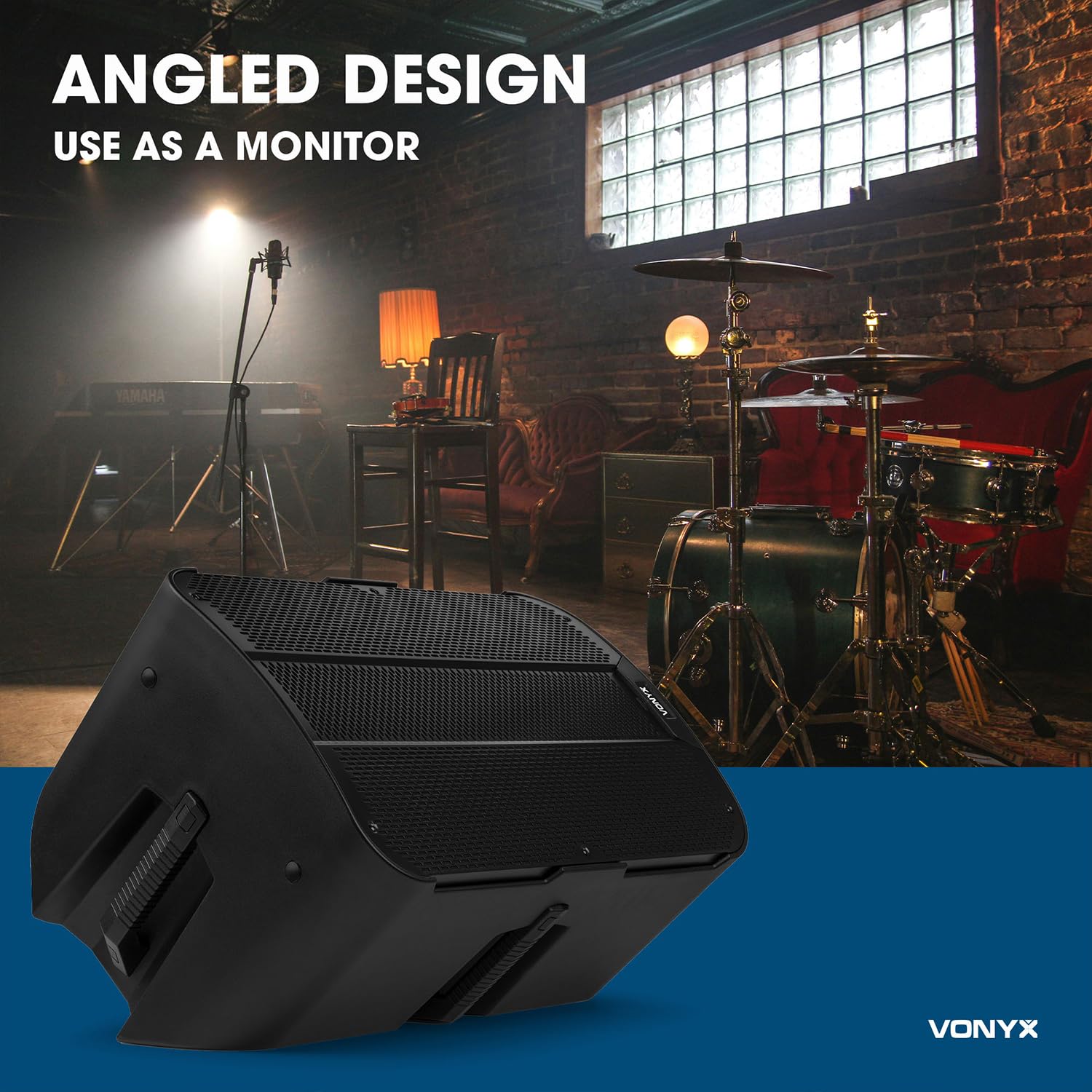 Vonyx VD715A Bi-Amplified Active Speaker 15" DSP