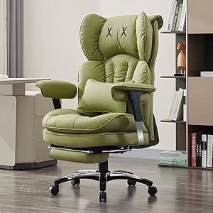 HOMCOM Vinsetto Chaise De Bureau Dossier Haut Chaise Pivotante En Cuir Pu Marron