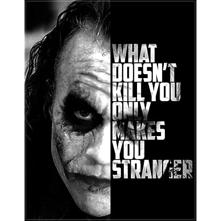 Buy Signoogle Joker Quotes Wall Posters Large Set Stickers For Wall Bedroom Home Living Room Big Size 12 X 12 Inch Online At Low Prices In India Amazon In