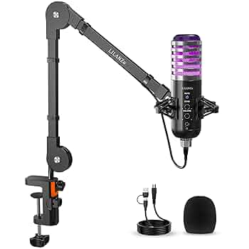 USB XLR ダイナミックマイク 192kHz/24bit ポッドキャスト用 USB XLR ダイナミックマイク 192kHz/24bit ポッドキャスト用