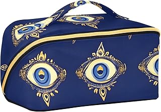 Bolsa de maquillaje de viaje, símbolos de mal...