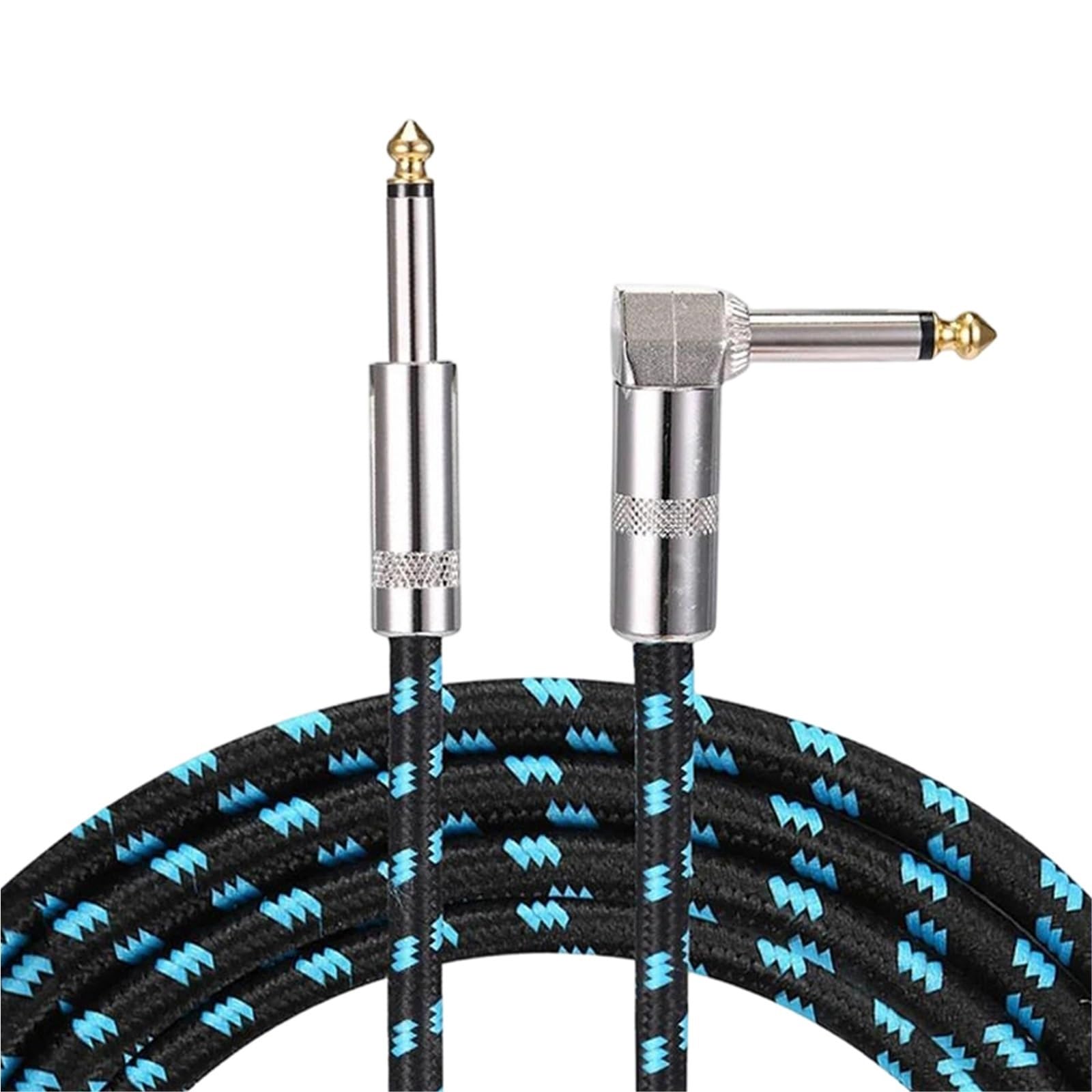Kabel Do Gitary Przewód Do Gitary Elektrycznej Lub Mandoliny Od Kąta Prostego Do Prostego