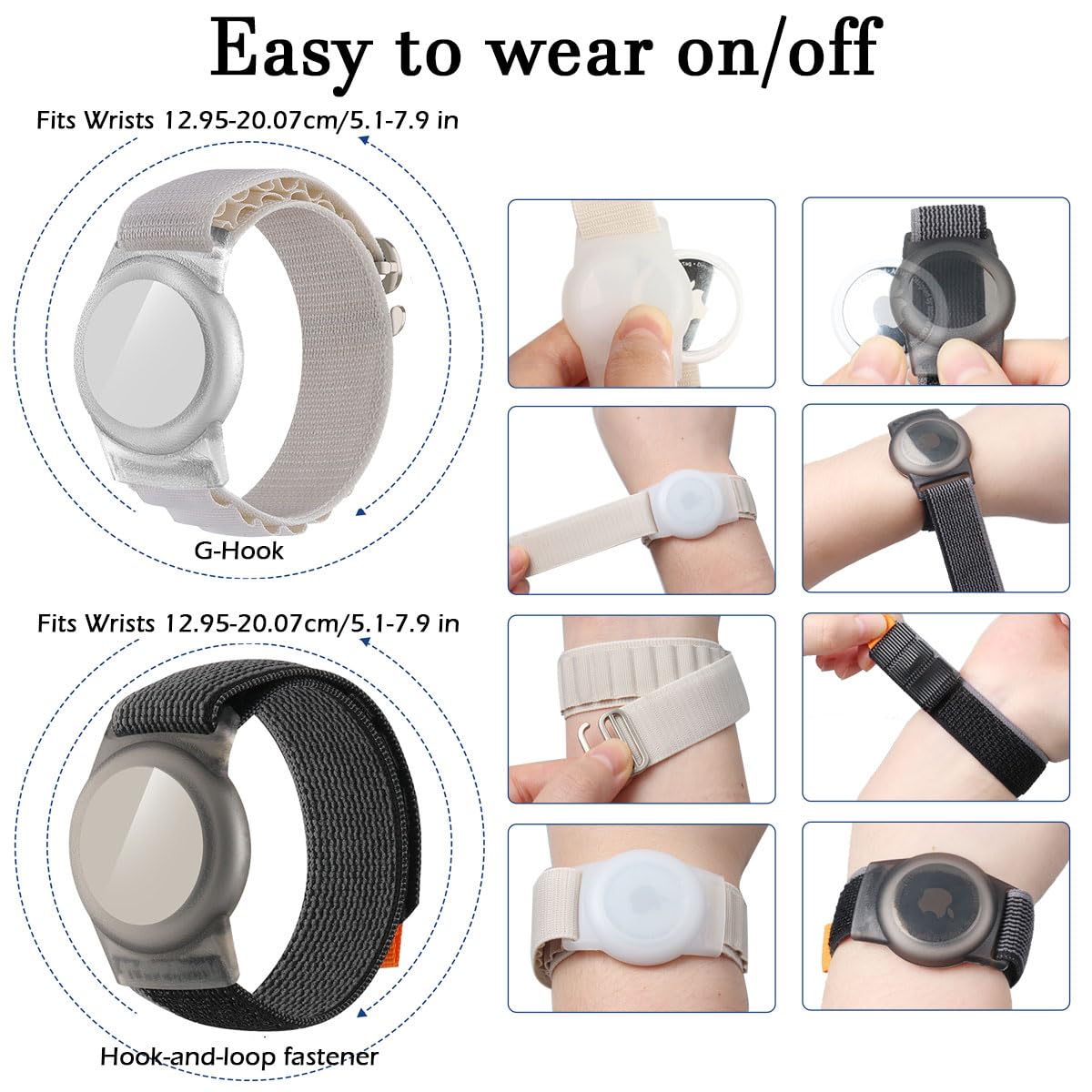 Airtag - Pulsera Para Ninos, Airtag Para Ninos, Correa De Si | Cuotas