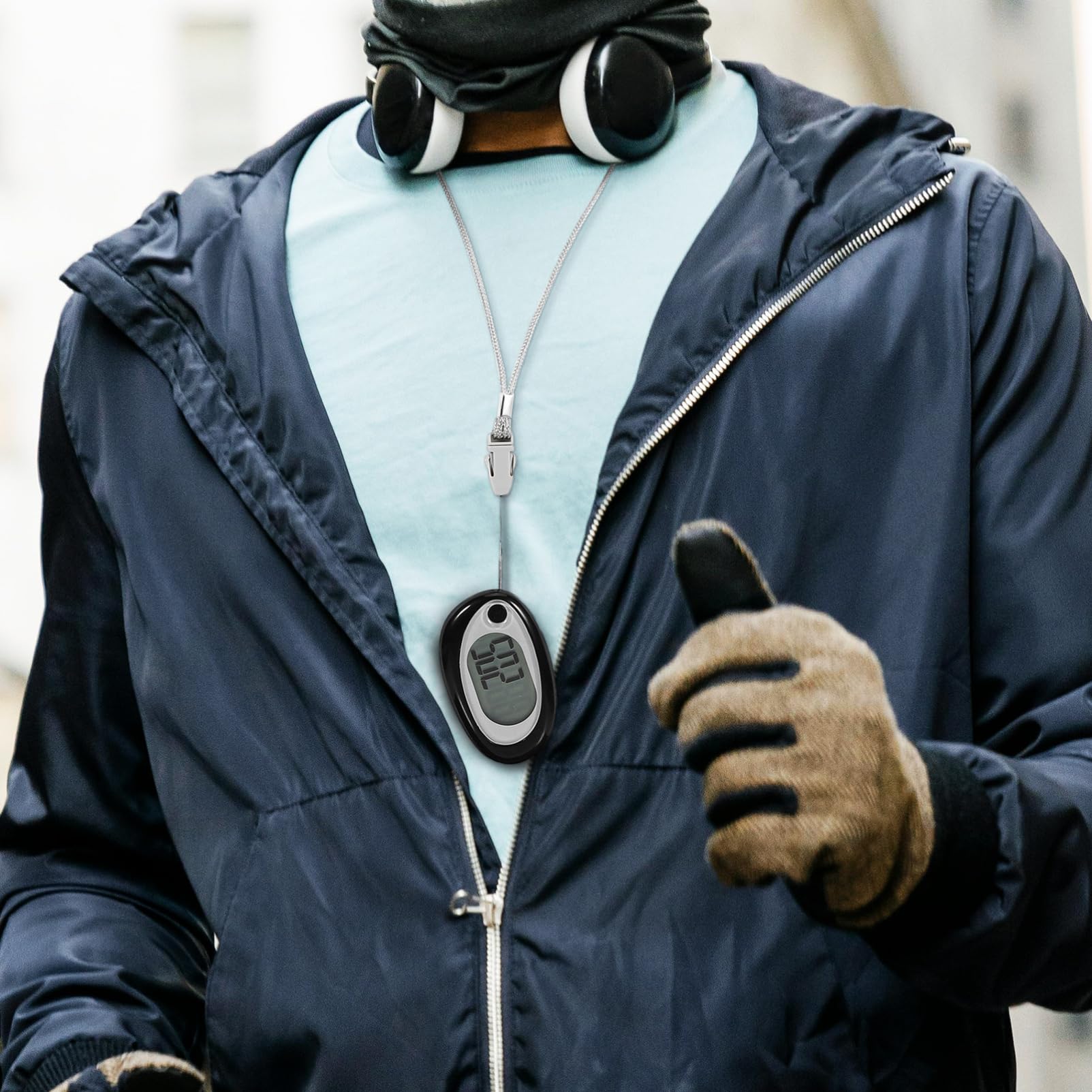 BESPORTBLE Podomètre De Marche Podomètre Grand Écran Randonnée Compteur De Marche Compteur De Pas Portable Podomètre De Poche Podomètre De Course Podomètre Podomètre