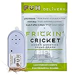 FUN delivery Frickin\' Cricket - Hidden Chirping Sound Prank Device for Adults, Offices, Parties - Realistic Annoying Noise Maker Gag Toy with Irregular Sounds