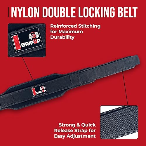 Miniatura 5 de Cinturón de levantamiento de pesas, cierre rápido, 5.5 pulgadas, soporte de espalda para hombres y mujeres, acolchado de espuma EVA de alta calidad,
