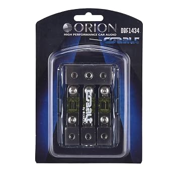 ORION Wired DBF1434 4/8-Gauge Power Distribution Block, 3 Outputs