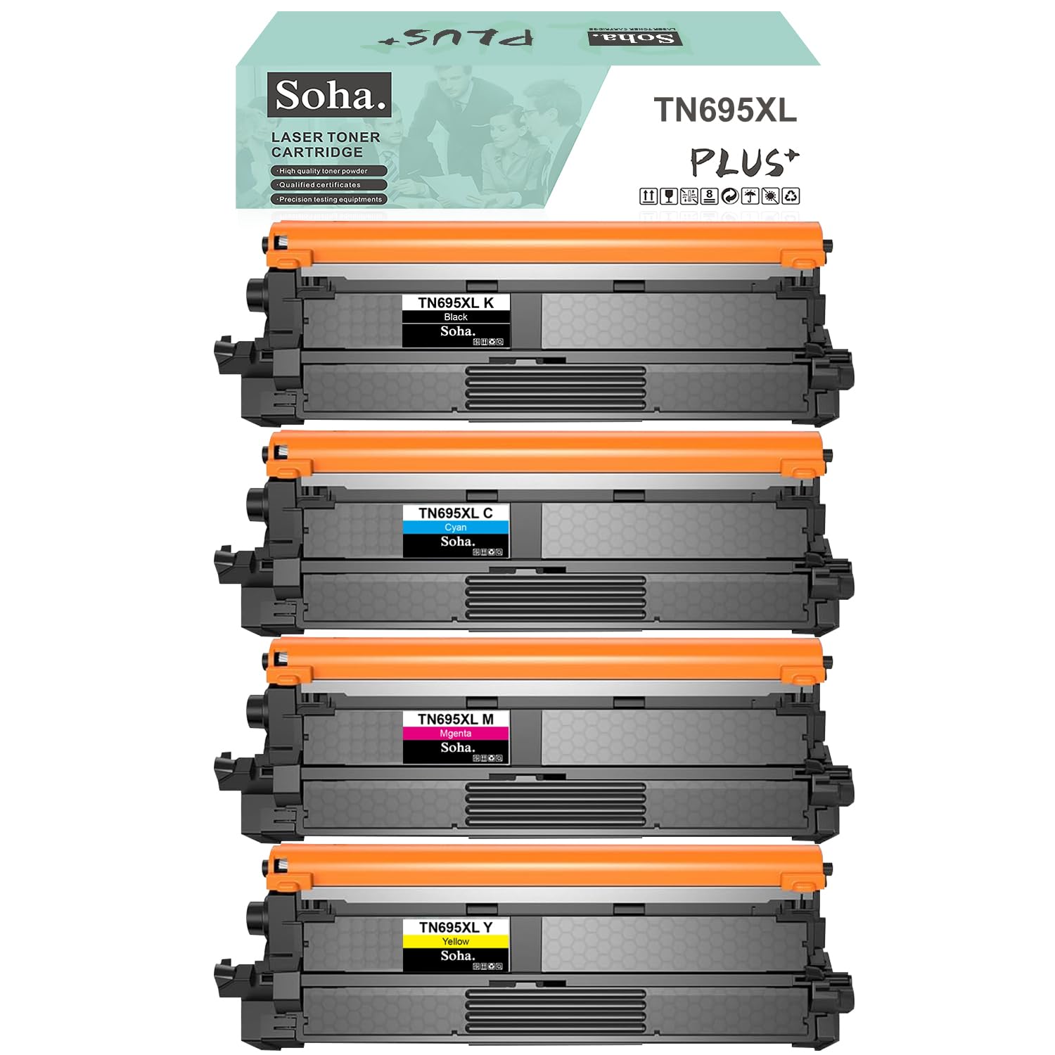 Amazon.co.jp: 【Amazon.co.jp限定】ブラザー Brother用 TN695XL-4PK