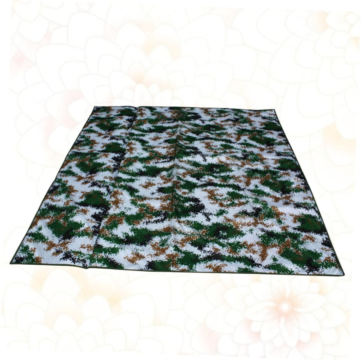 Tappetino da Picnic 200x200 Cm in Alluminio Spesso, Stuoia da Spiaggia e Cuscino Portatile Leggero per Campeggio e Attività All’aperto