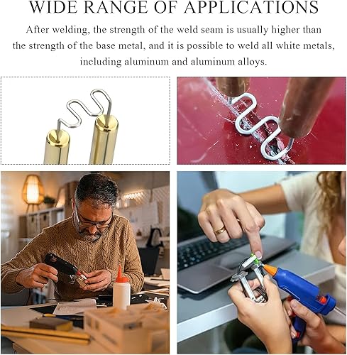 Miniatura 6 de 1000 PCS de grapas calientes varillas de soldadura para parachoques, kit de soldadura de plástico para reparación de parachoques de 0.6mm 0.8mm,