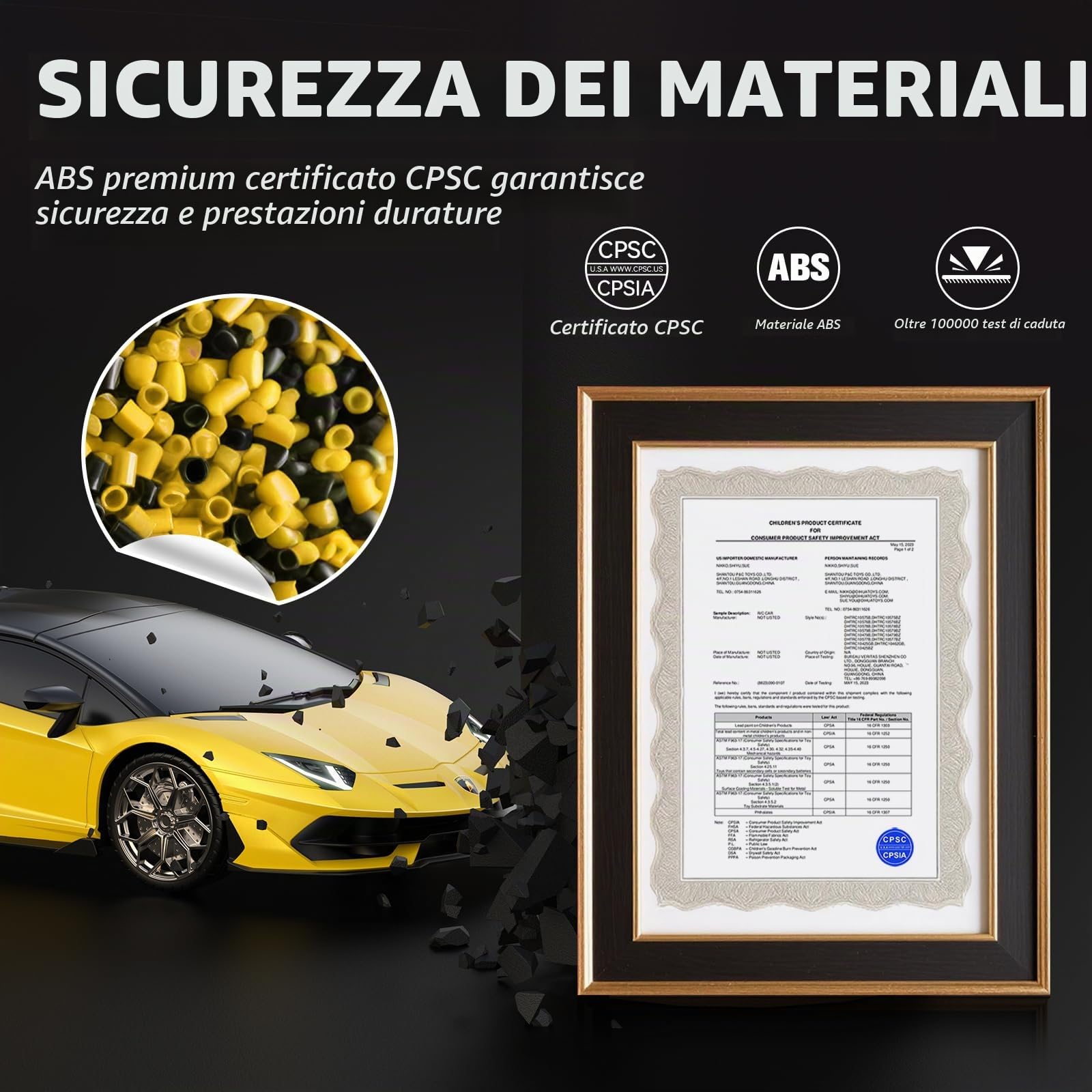 AEROQUEST Lamborghini - Auto telecomandata con licenza ufficiale Lambo Aventador SVJ, in scala 1:16, giocattolo per bambini, sport da corsa, hobby, regalo di compleanno per ragazzi e ragazze