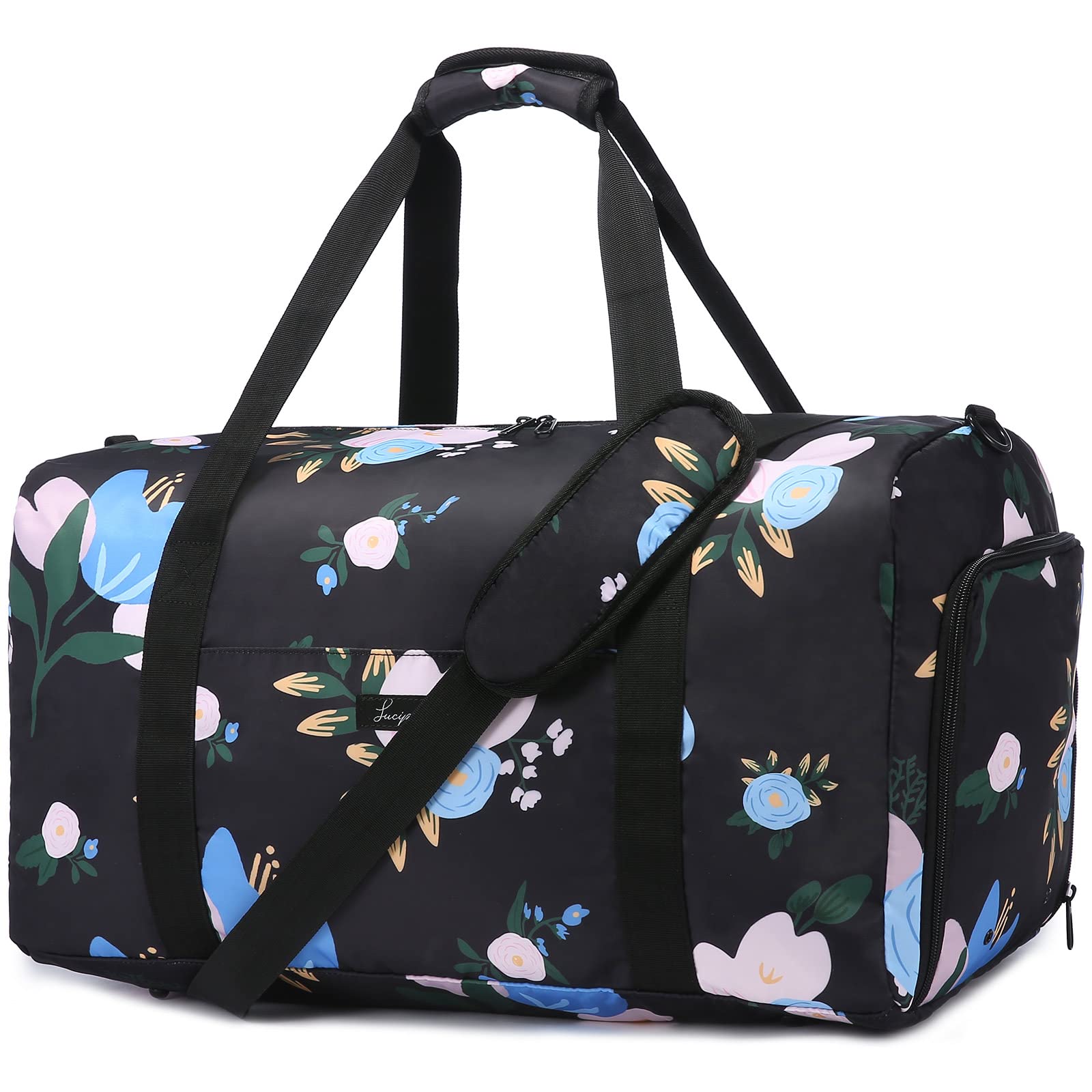 Sucipi Weekender Bag for Women, Floral-B