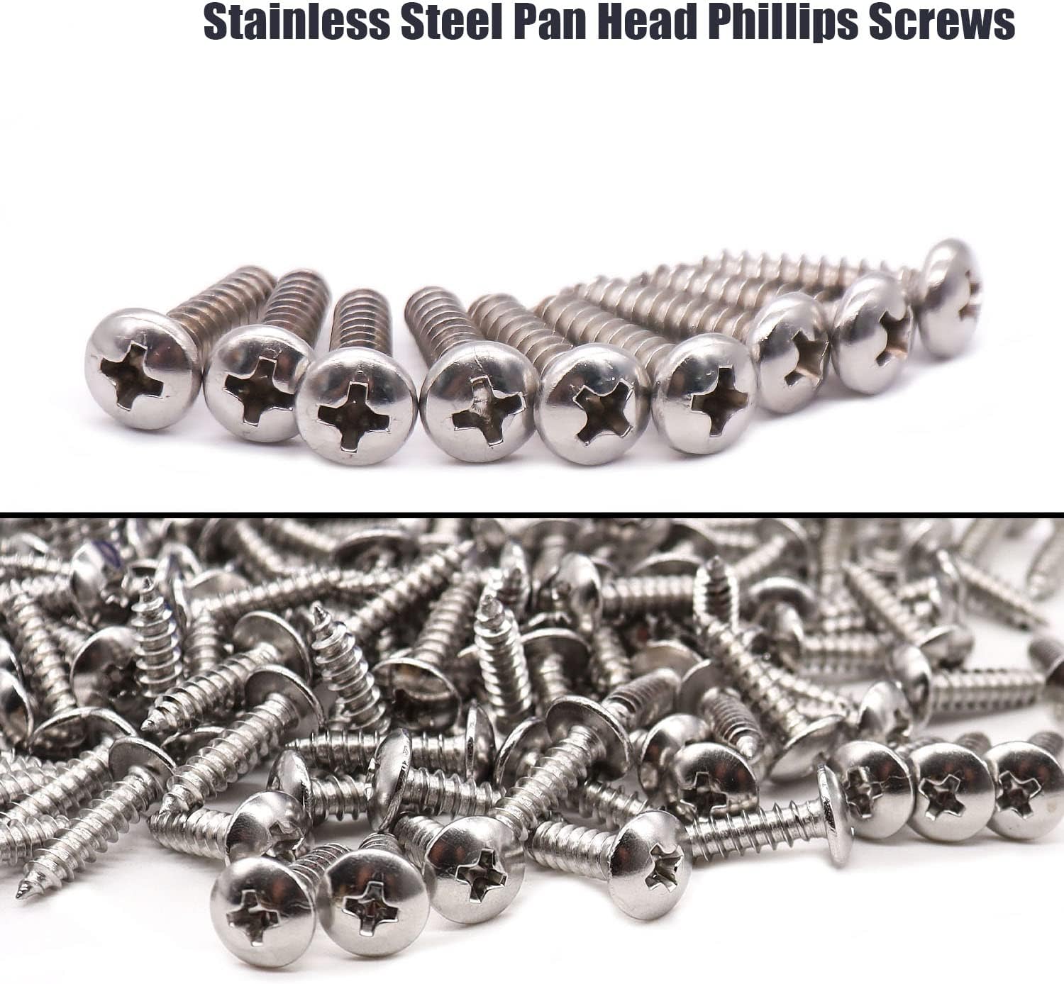 mankk 50PCS 1/2 Inch Rope Light Clips P-Style Mounting Clips Plastic Cable Clamps with Compatible Stainless Steel Pan Head Phillips Screws for Wire Management M-030-BK-LS